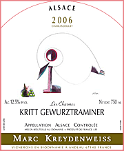 Marc Kreydenweiss 2006 Gewurztraminer Kritt